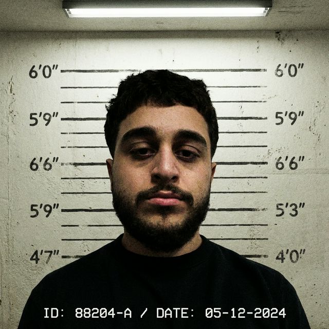 Subject booking photograph